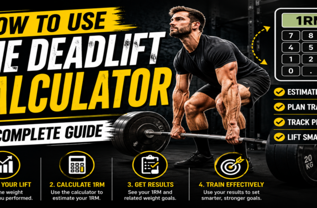 How to Use the Deadlift Calculator: A Complete Guide